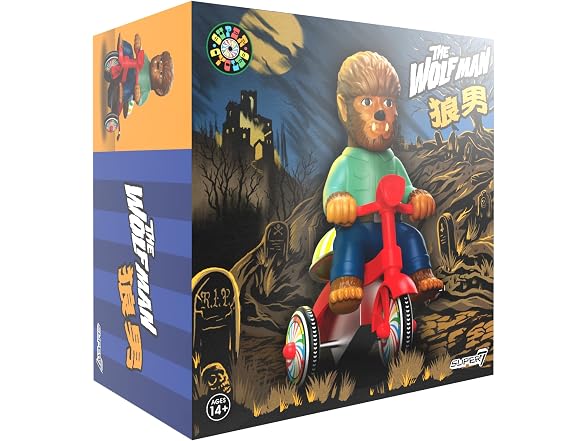 Super7 Super Cycles Universal Monsters The Wolf Man