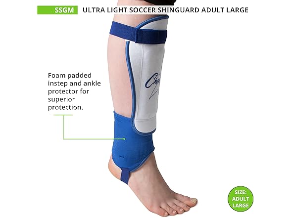 Champion Ultra Light Shin Guards, Large