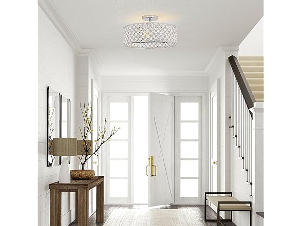 Parrot Uncle BBD5001CR Small 15" Crystal Chandeliers