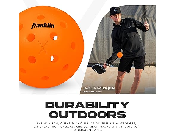 Franklin Sports X-40 Pickleballs 12 Pack