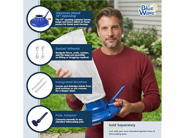 Blue Wave Leaf Bagger