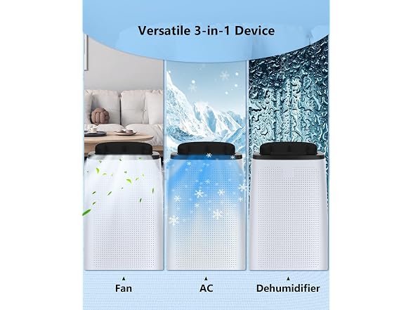 DEXSO 14,000 BTU High-Capacity Portable AC Unit