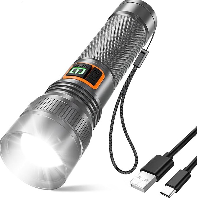 Rechargeable LED Flashlight High Lumens - Gallery 6