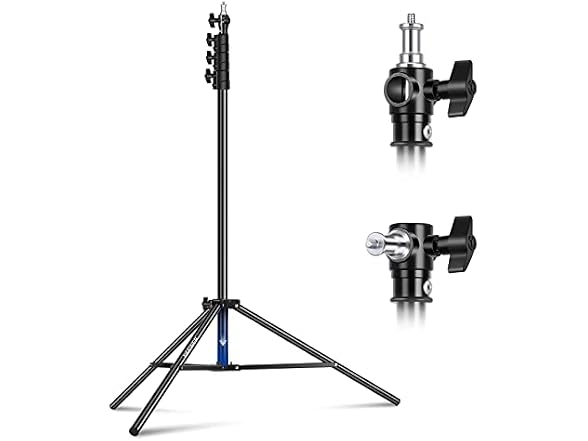 NEEWER 9.8ft Air Cushioned Light Stand (Black)