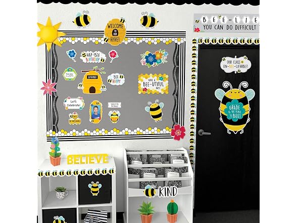 CTP Honeycomb EZ Border for Classrooms Bulletin Board Border