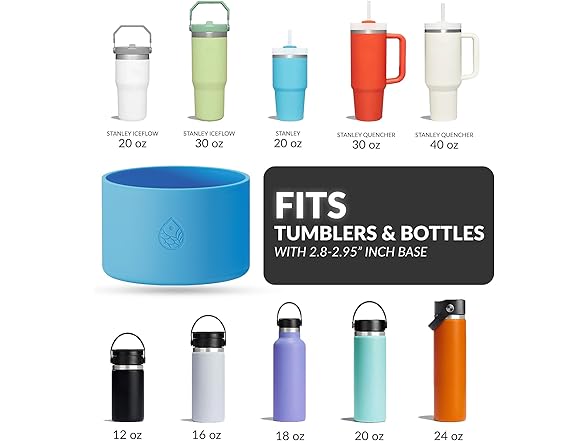 REUZBL Silicone Bottle Sleeve 20-40oz