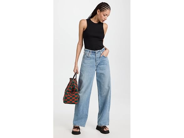 Madewell Women (L) Supima® Rib Cutaway Tank