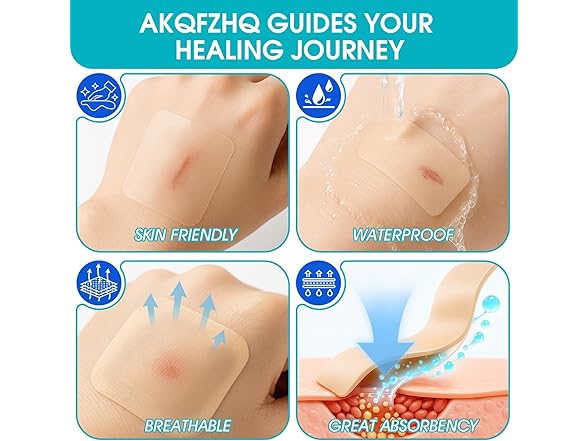 AKQFZHQ Hydrocolloid Roll for Wound Care