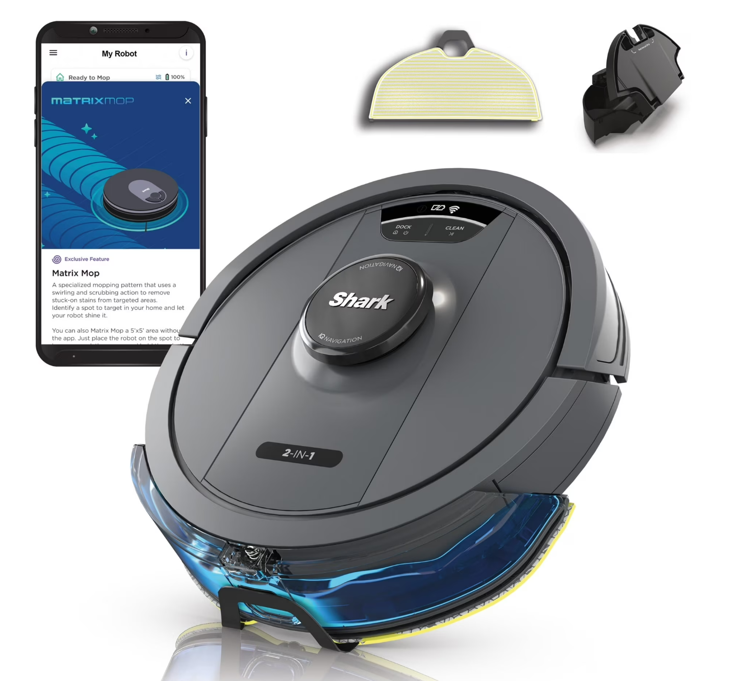 Shark 2-in-1 Matrix Robot Vacuum - Gallery 2