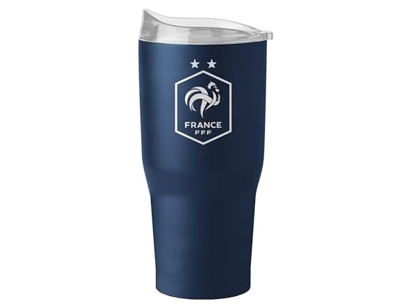 France Men's National Soccer 30oz Tumbler