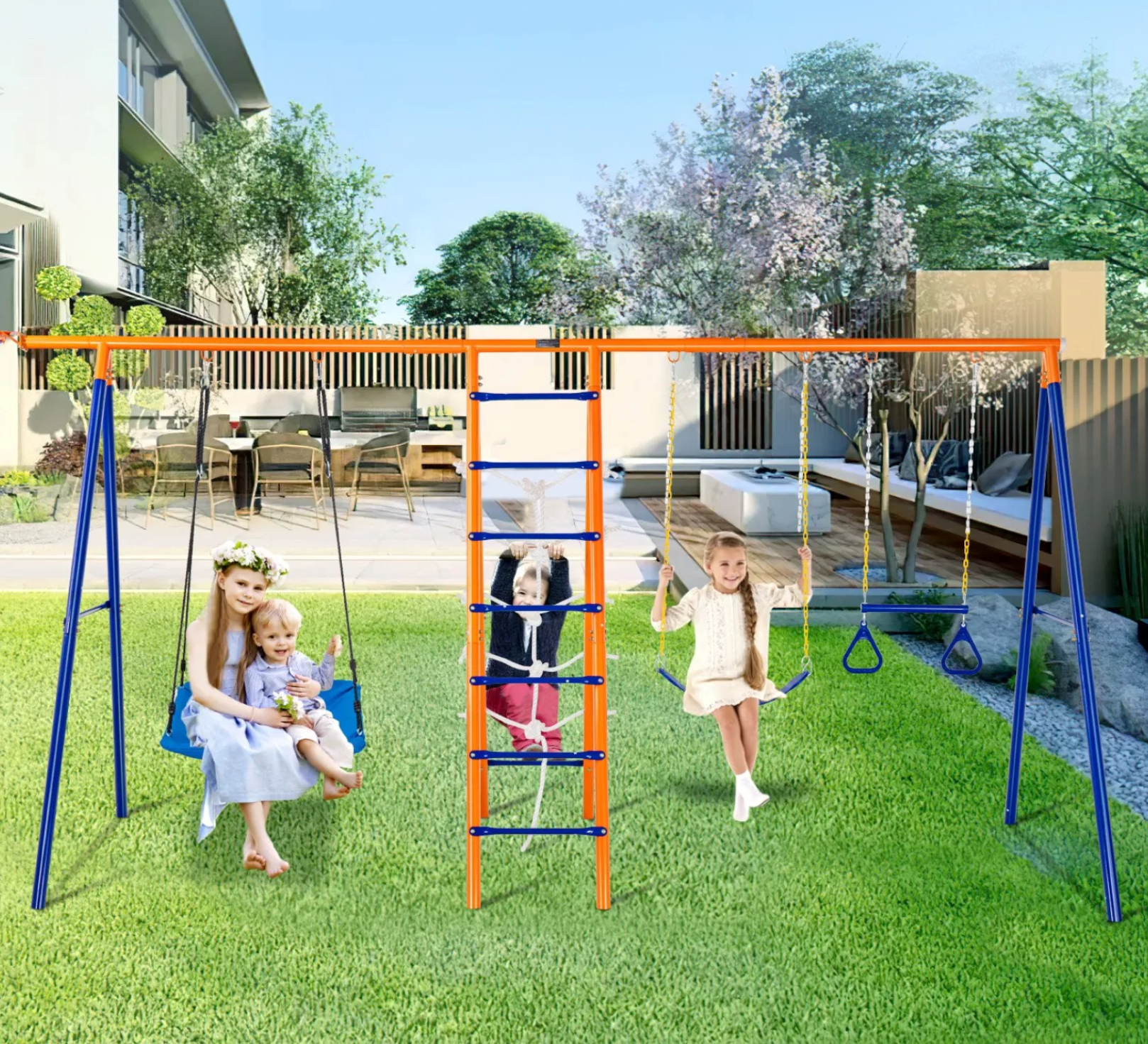 VEVOR Swing Set for Backyard - Gallery 2