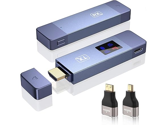 Wireless HDMI Kit w/LED Screen