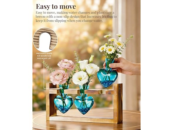 3 Bulb Glass Plant Propagation Station