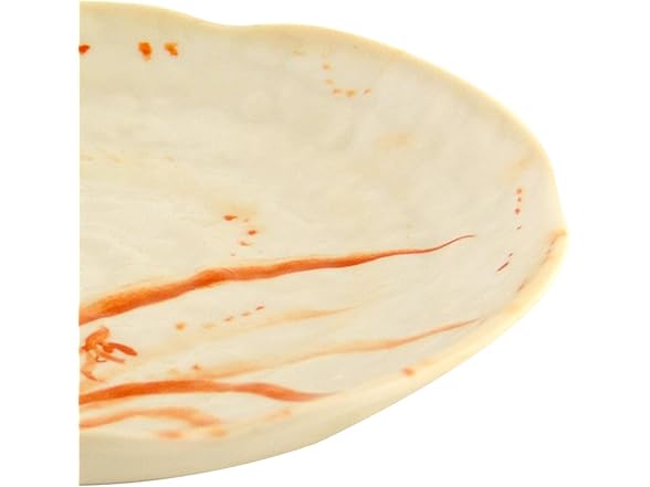 Gold orchid melamine Dinnerware