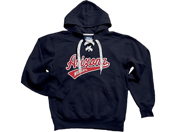 Blue 84 Arizona Wildcats Lace Hoodie L