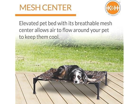 K&H Pet Products Outdoor Elevated Dog Cot