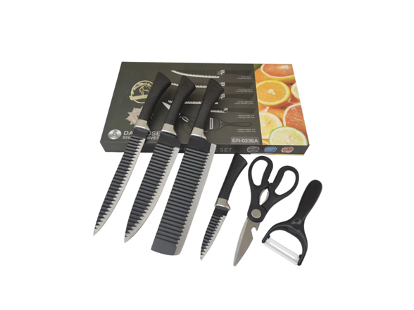 6-Piece Non-Stick Culinary Knife Set