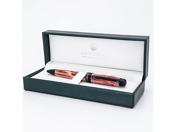 Monteverde USA Prima Luxury Ballpoint Pen – Red Swirl - Gallery 2