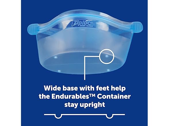 Ziploc Endurables Small Container, 2 Pack