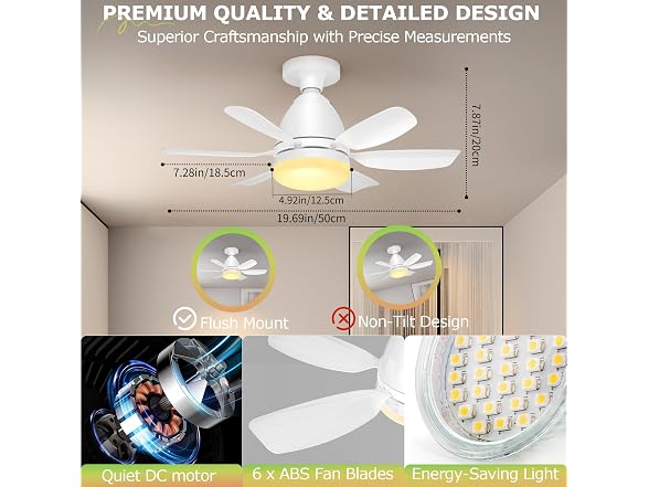 Zyxrona Socket Fan Light