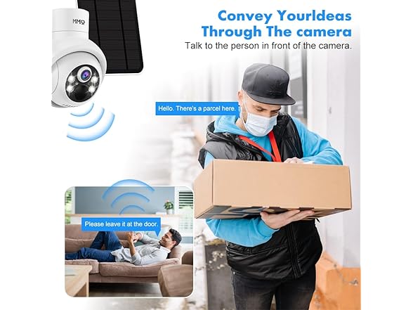 MMQ 4MP PTZ Solar Security Camera