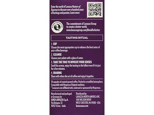 Lavazza Intenso Nespresso, 10ct