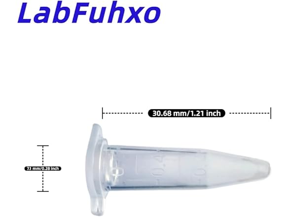 0.65mL Microcentrifuge Tubes 500pk