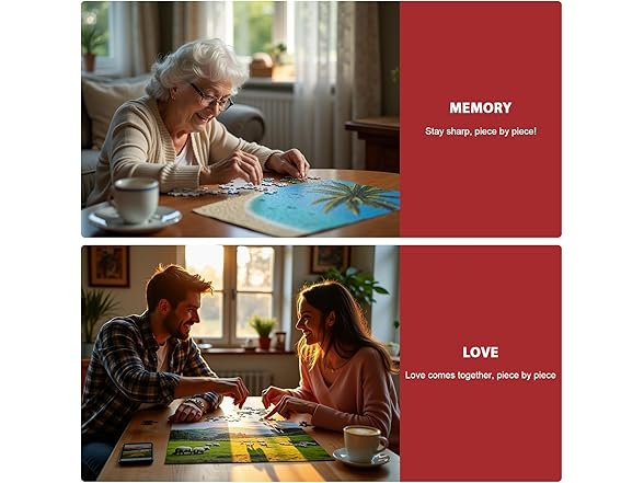 1000 Piece Jigsaw Puzzles (2-Pack)