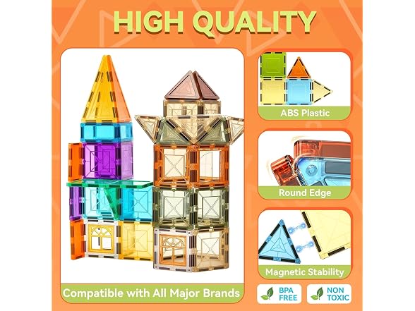 Magnetic Tiles Building Toys
