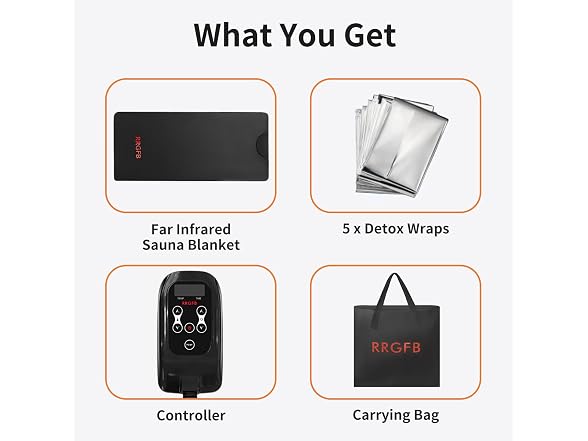 RRGFB Low EMF Portable Sauna Blanket