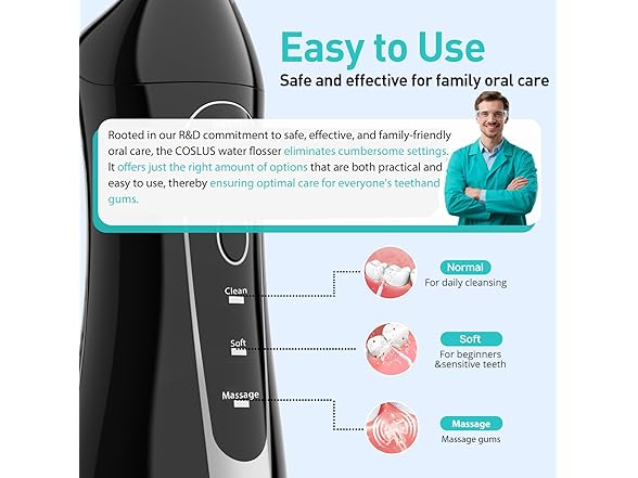 COSLUS Water Flosser | C20 | 300ML