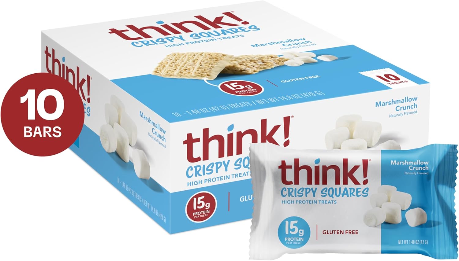 Think! Marshmallow Crunch Crispy Square - Gallery 4
