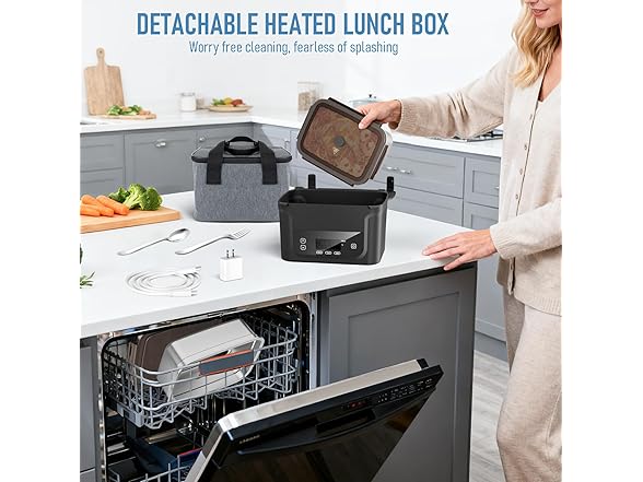 GALOKEO Upgraded Cordless Electric Lunch Box