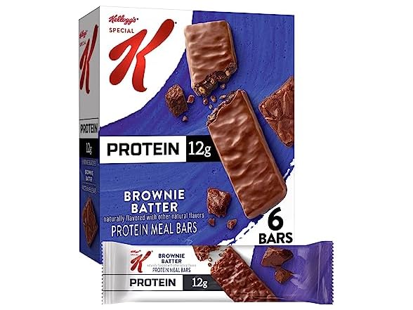 Special K Protein Bars Brownie, 6ct