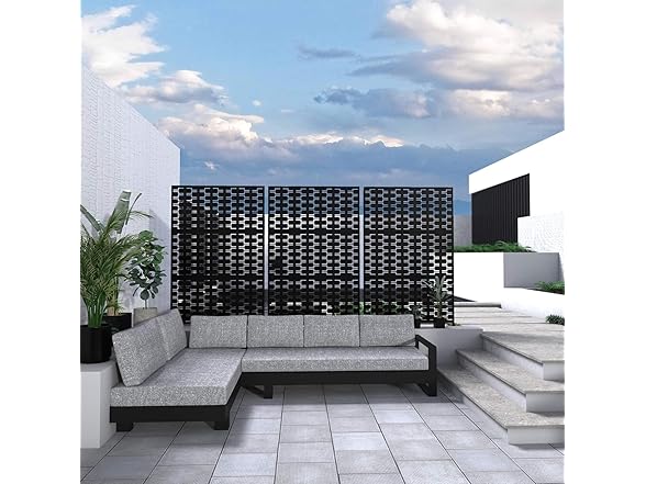 NeuType Decorative Privacy Screen Outdoo