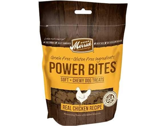 Merrick Power Bites Chicken Treats, 6oz