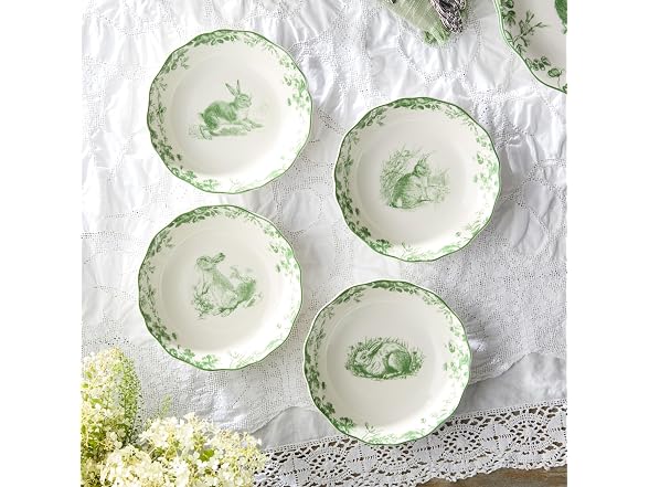 Le Jardin 8 Inch SOUP/CEREAL BOWLS SET OF 4