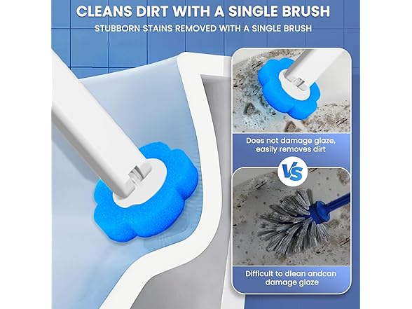 XJDR Toilet Brush Cleaning System