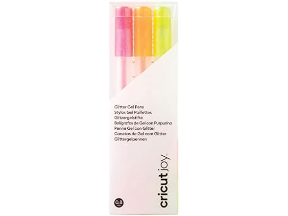 Cricut Joy Glitter Gel Pens, Neon (3ct)