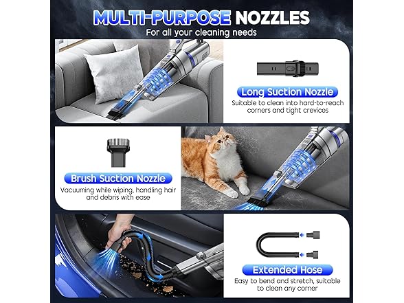 JONYJ Handheld Cordless Vacuum