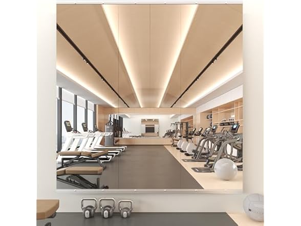 56''x16'' 3PCS Mirrors for Home Gym