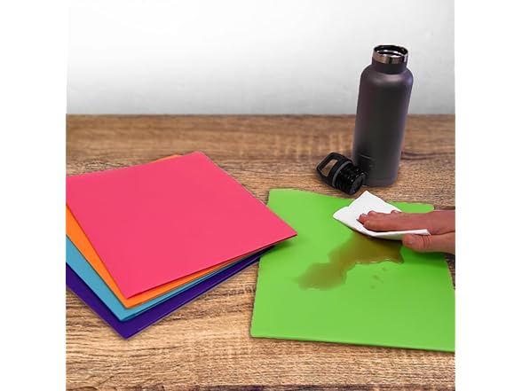 Samsill Durable Plastic  Pocket Folders