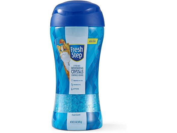 Fresh Step Cat Litter Crystals in Fresh Scent 12Pk