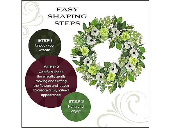 National Tree Company 24" Artificial Spring Wreath