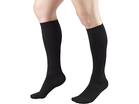 Truform Anti Embolism Stockings Black Large