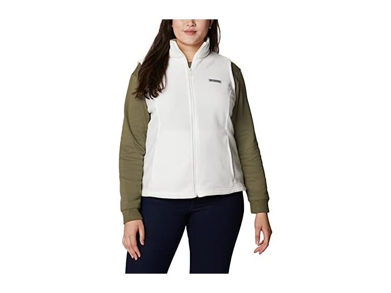 Columbia Women's Benton Springs Vest, Sea Salt, 3X Plus