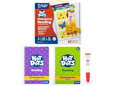 $13.99, Was $27.99, 50% Off! Educational Insights Hot Dots Kindergarten Reading Set dealfomo
