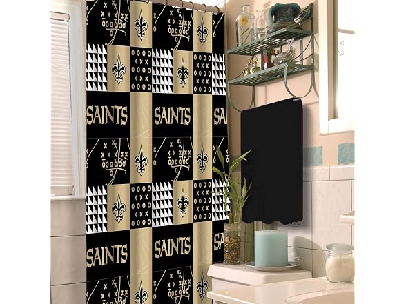 Northwest NFL Colorblock Shower Curtain, Ariz