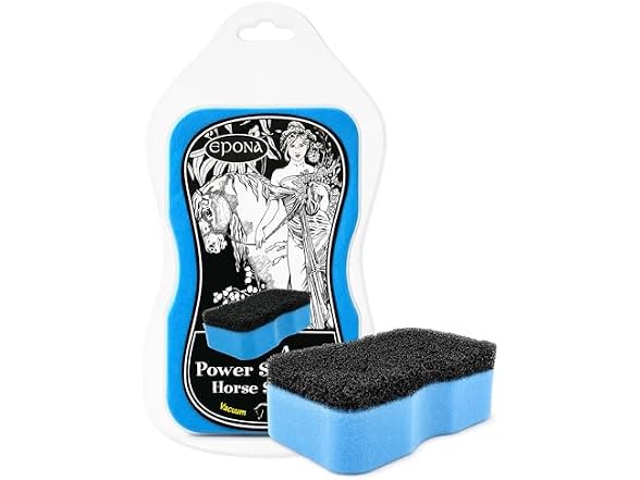 Epona April Power Shower Horse Sponge Blue