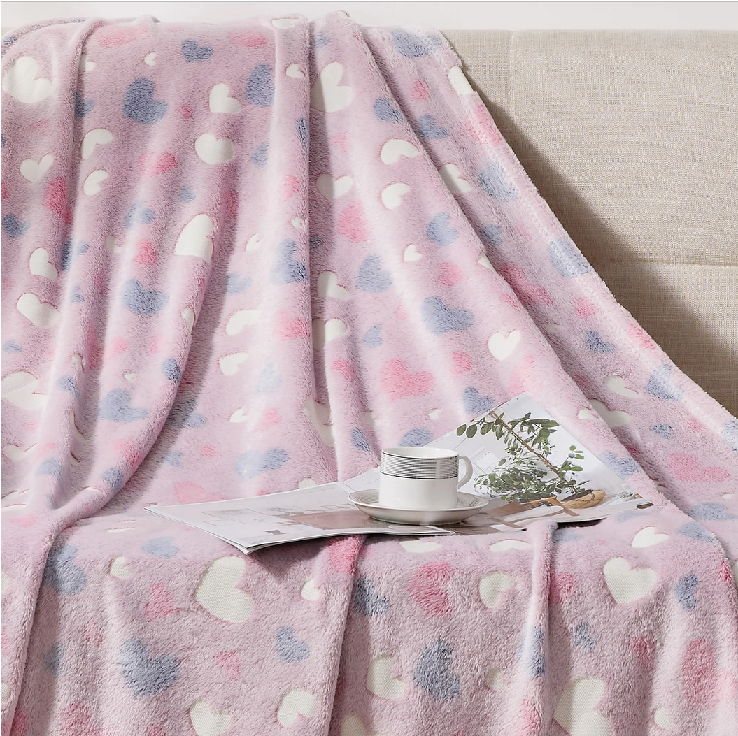 Glow in the Dark Ultra Soft Micro Plush Fleece Throw - Gallery 13